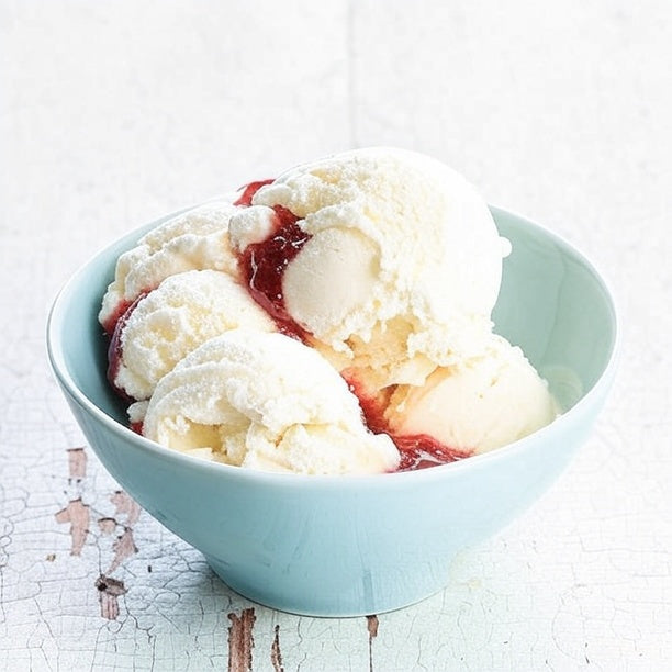 Vanilla Strawberry Meringue