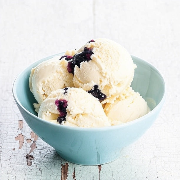 Vanilla Blueberry Crumble